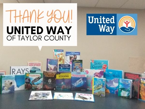 Thank you to the United Way of Taylor County!