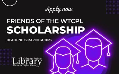 Apply for the Friends of the WTCPL $150 Scholarship!