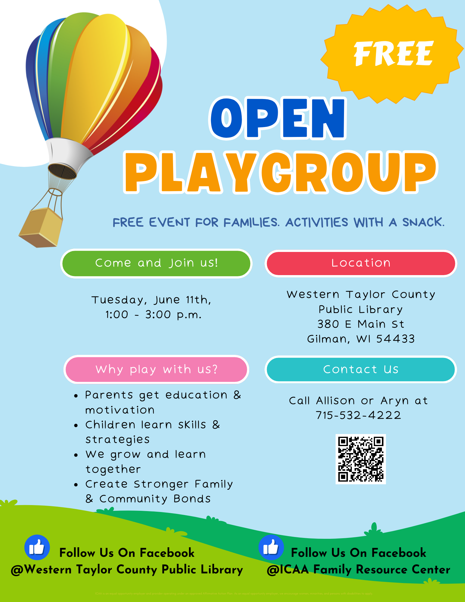 Western Taylor County Public Library Gilman, WI