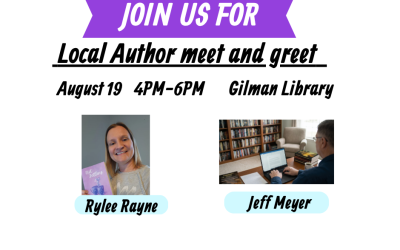 Local author event